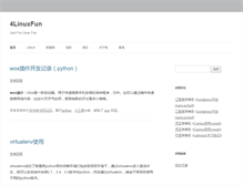 Tablet Screenshot of 4linuxfun.com